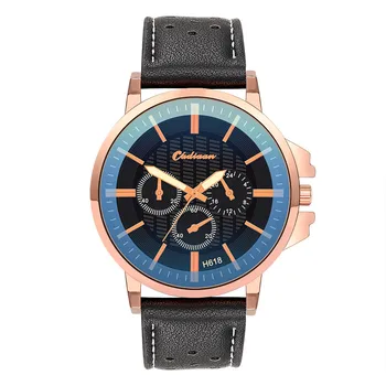 

Retro Design Leather Band Quartz Wrist Watch Men's watch Wrist Party decoration suit Dress Watch gifts male man boyfriend