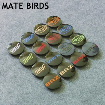 

MATE BIRDS New Subaru Modified Car Standard Hub SUBARU BRZ STI Hub Cap Decoration Modification Special Color Complete