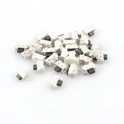 

30pcs 4mm x 2mm 2-Pin SPST Momentary Pushbutton Panel PCB Mini Tactile Switch