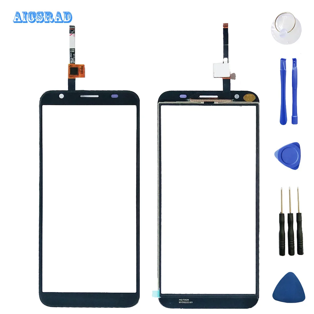 AICSRAD оригинальный сенсор для Doogee X55 сенсорный экран дигитайзер запасная Передняя