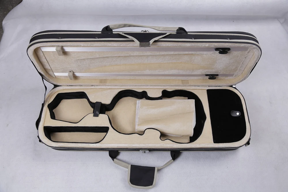 Tongling Violin Case with Hygrometer Violinenkoffer Geigenkasten
