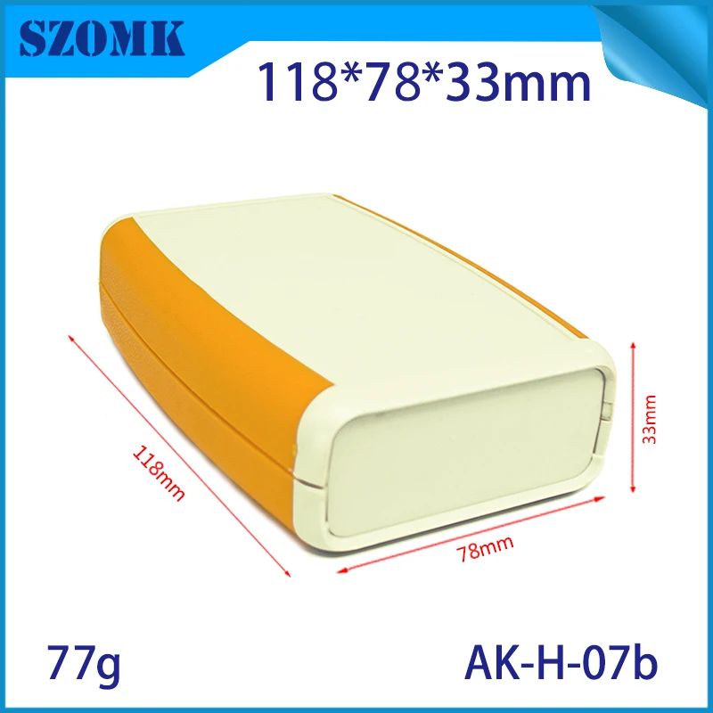 Карманный пластиковый чехол для аккумулятора 9 В 118*78*33 мм|housing products|enclosure caseenclosure