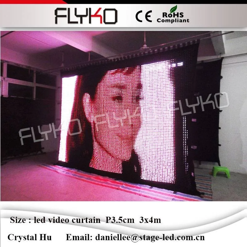 LED video curtain765