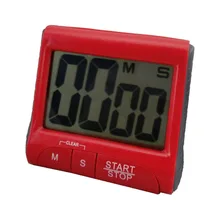Na całym świecie duży cyfrowy timer kuchenny LCD licznik w dół zegar głośny Alarm magnetyczny przypomnienie