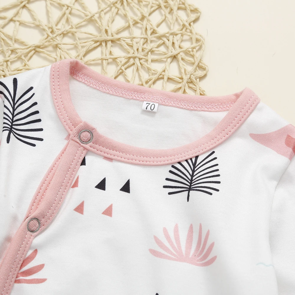 Flamingo Kids Cotton,Long Sleeve Baby Romper