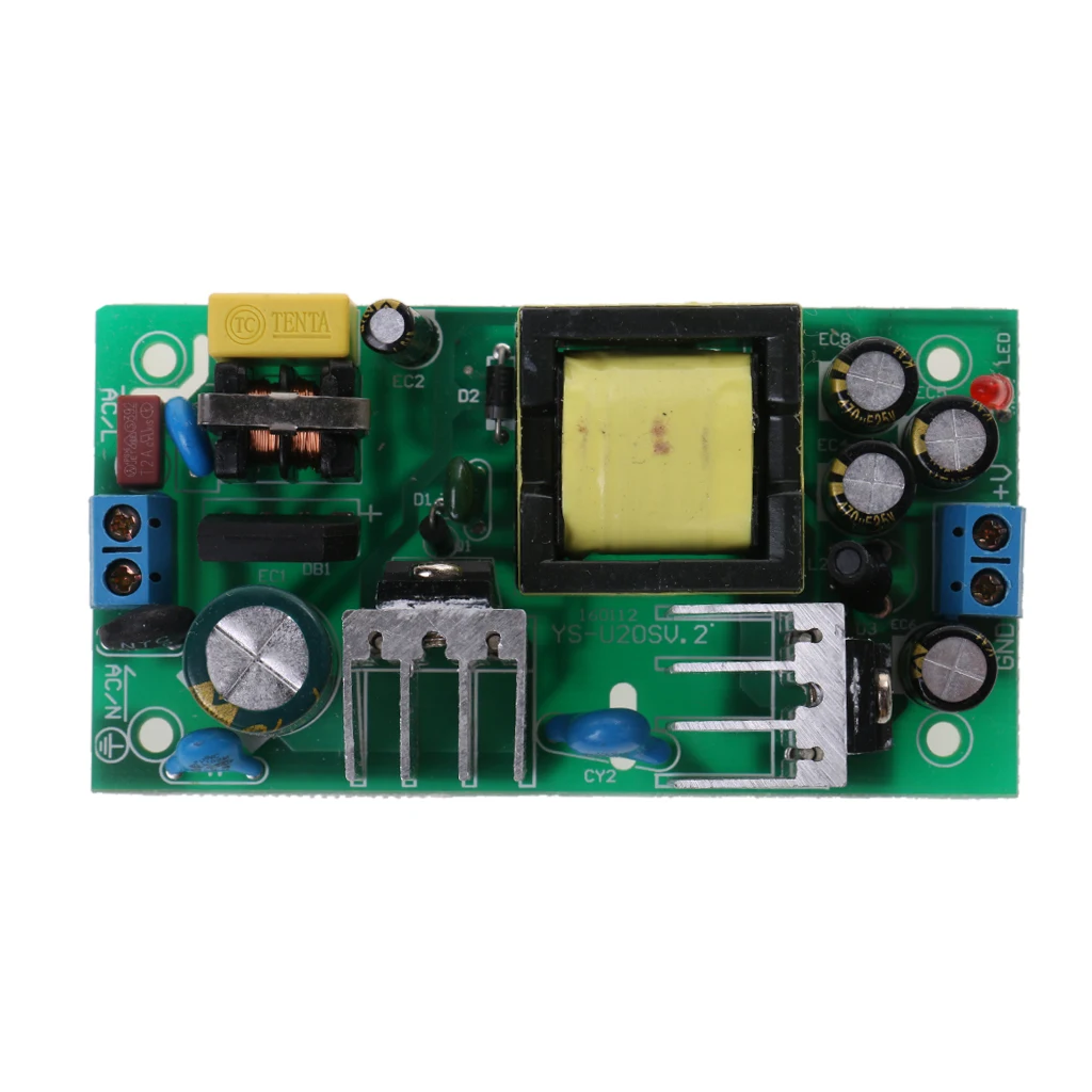 High Efficiency 12V 2A Switching Power Supply Board Regulator Module 24W