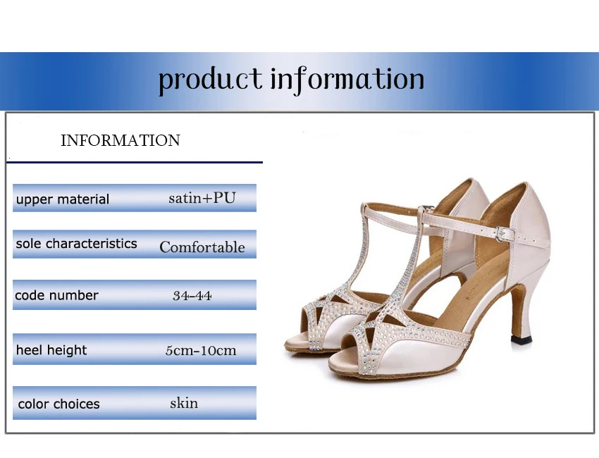 Новинка года; обувь для латинских танцев; женская обувь для сальсы из атласа и полиуретановых бусин; модные танцевальные сандалии с мягкой подошвой; стразы; Обувь для бальных танцев