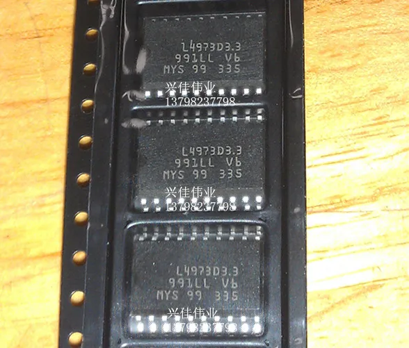 10PCS New L4973D3.3 L4973D SOP-20 3.5A step-down switching regulator | Электронные компоненты и принадлежности