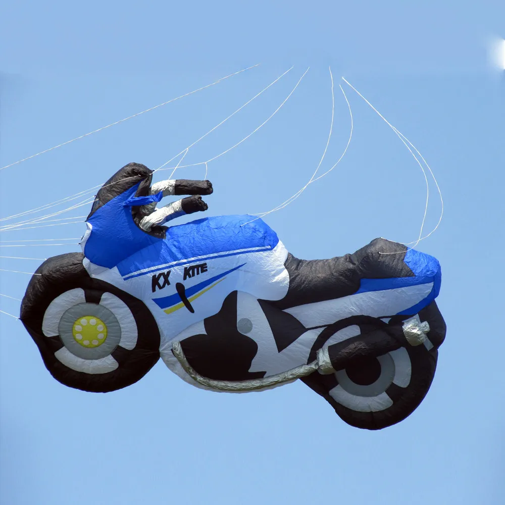 400*200 см надувной мотоцикл воздушный змей для шоу от kaixuan кайт завод