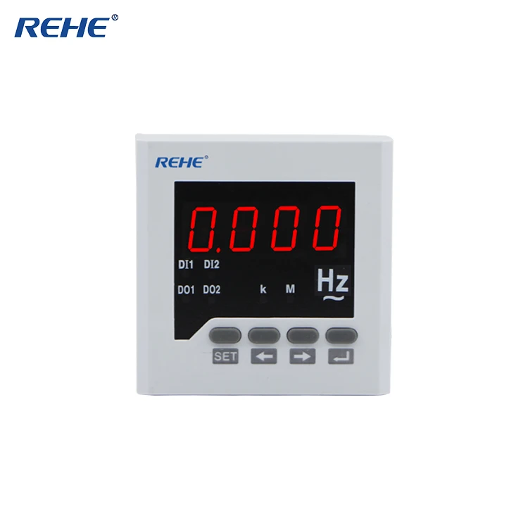 

REHE RH-F71 80*80MM Digital Intelligent Single-phase Frequency Meter LED