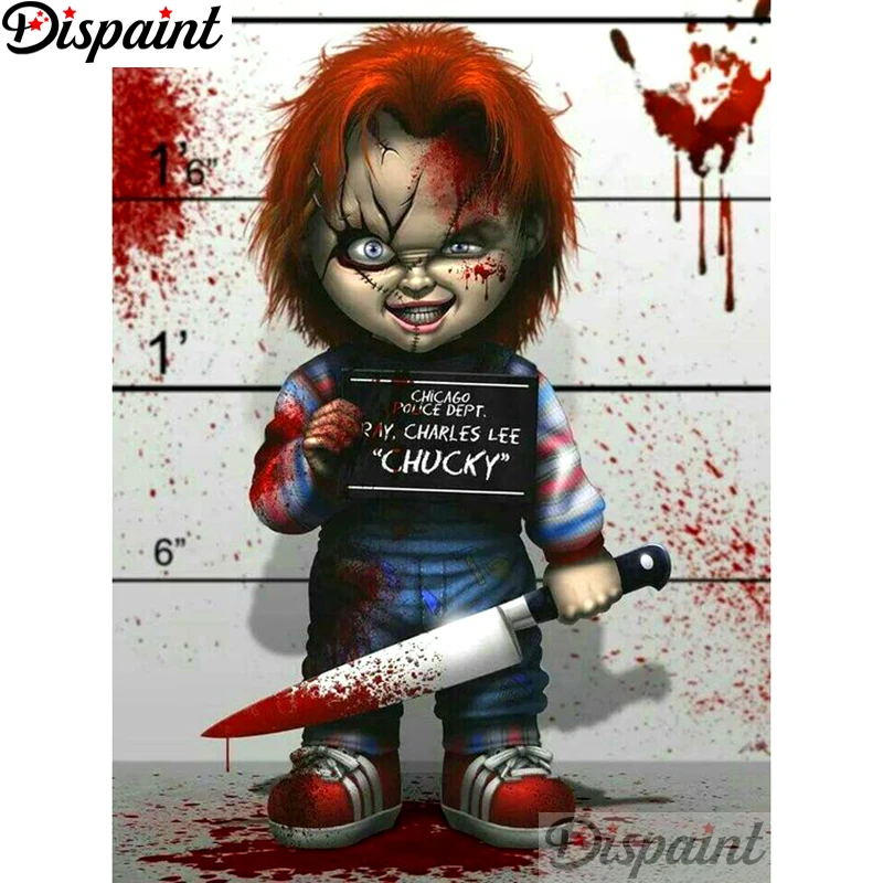 

Dispaint Full Square/Round Drill 5D DIY Diamond Painting "Horror child" Embroidery Cross Stitch 3D Home Decor A11215