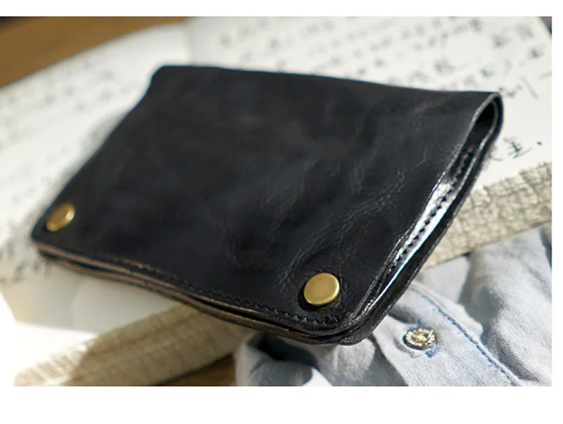 AETOO The original male money lady makes the old leather handmade leather, eighty percent off retro wallet, simple wallet