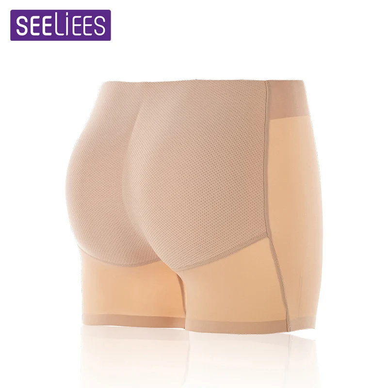SEELIEES низкая талия плоский угол Sexy Shaper трусики для похудения белье Для женщин As