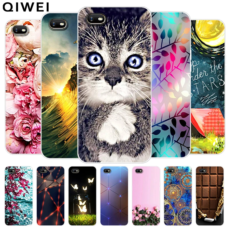 Для OPPO A1K чехол тонкий модный Мягкий ТПУ для OPPOA1K A 1K силиконовый телефона s Fundas Capa
