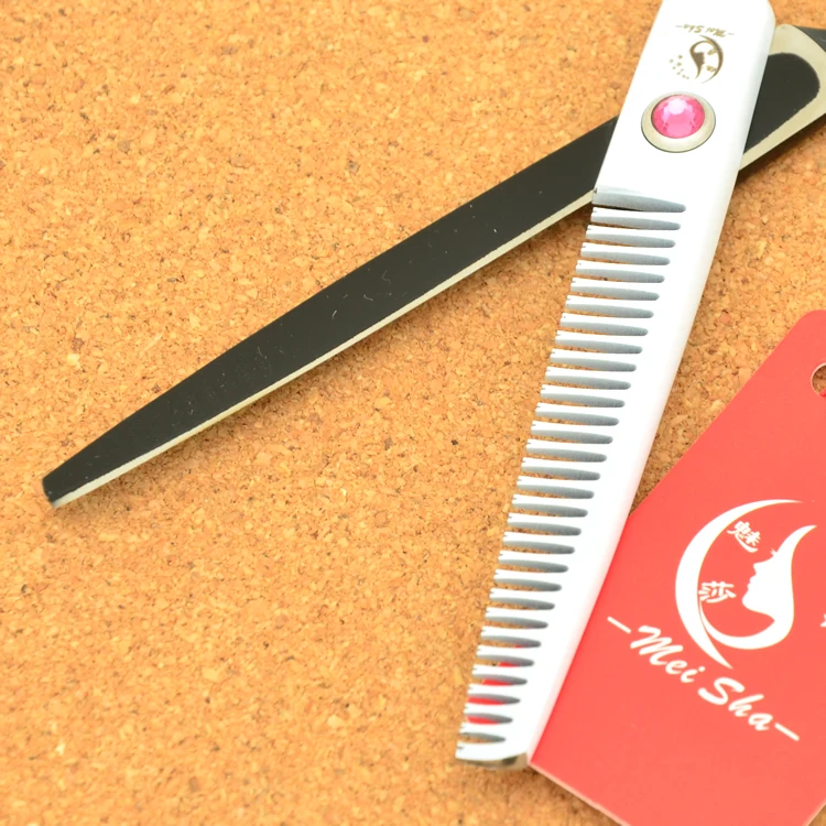 6,0 дюймов Meisha профессиональные ножницы для резки из нержавеющей стали 360 градусов вращения Парикмахерские филировочные ножницы для стрижки волос набор HA0352