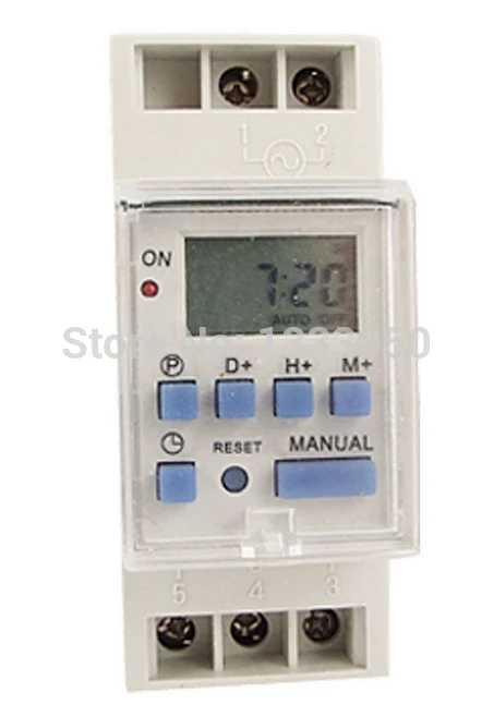 

Free Shipping Week Time Reset 6 Function Key Time Switch AC 220V 16A