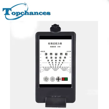 

New Double-sided LED Optical Visual Chart Lamphouse Optometry Vision Tester 25cm
