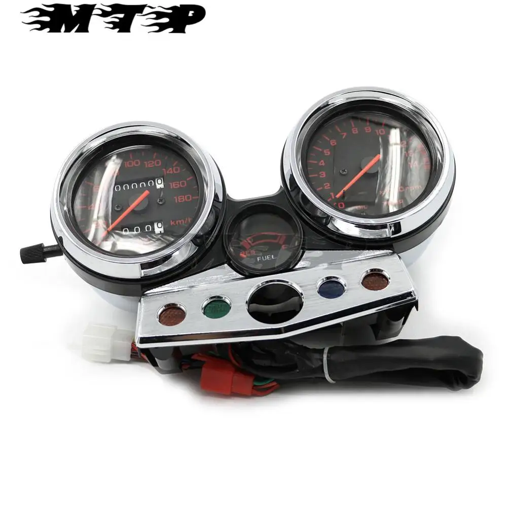 

Motorcycle Speedo Speedometer Kilometer Odometer Odograph Gauge Tachometer Complete For Honda CB400 CB 400 1995-1998 1997 1996