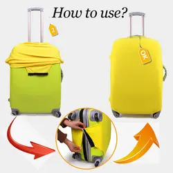 Coloranimal индивидуальные Сгущает чемодан Крышка путешествия чемодан защитная сумка применяется к 18-30 водостойкие Чехлы для багажа