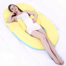 Продолговатая поясничная поддержка беременность постельное белье Подушка для всего тела пуловер для беременных боковые спальные подушки для беременных