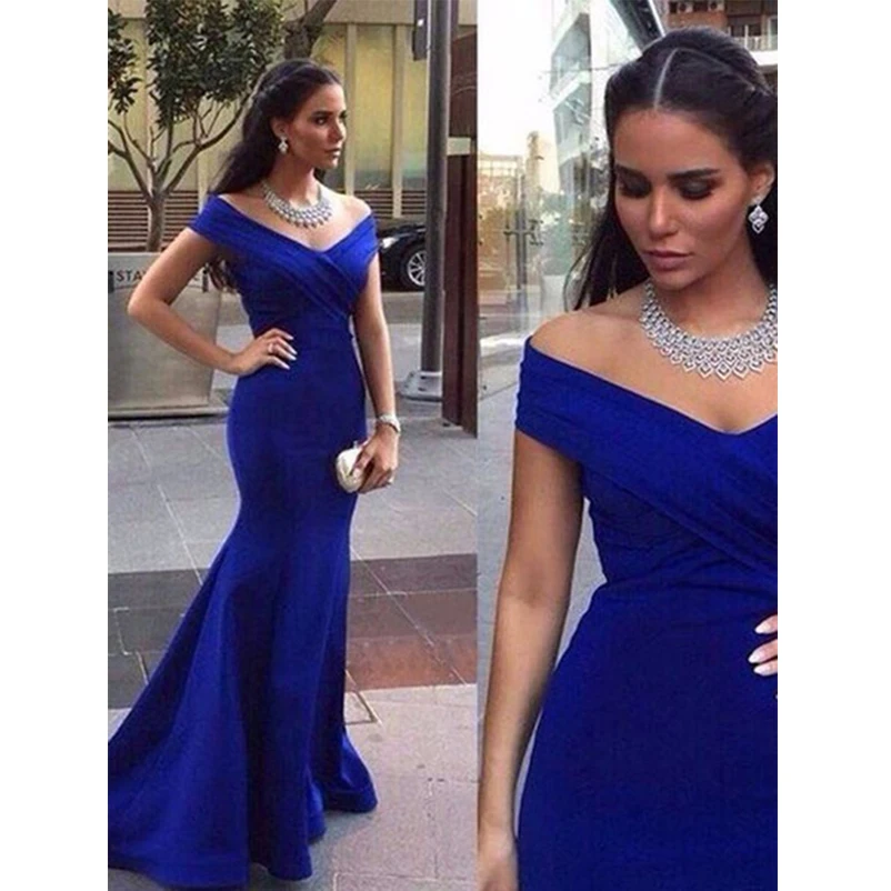 cobalt blue wedding guest outfit