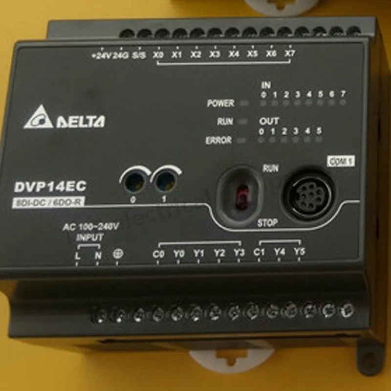 

1pc New Original DVP14EC00R3 Delta EC3 Series Standard PLC DI 8 DO 6 Relay 100-240VAC in box Programmable Controller