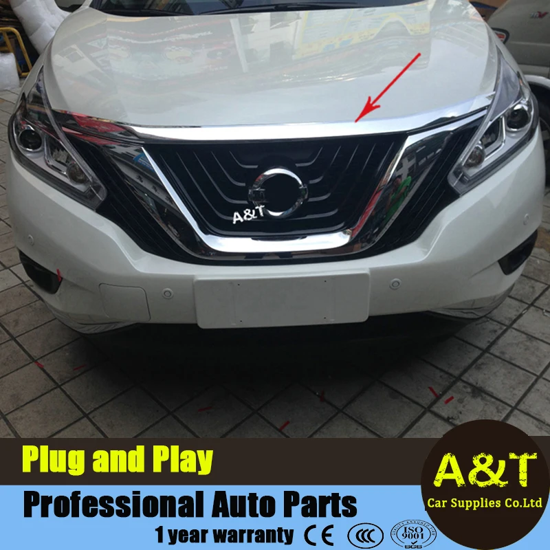 1 шт. стайлинга автомобилей Для Nissan Murano 2015 2016 модели высокого качества ABS головной