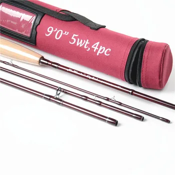 

Hi.Whale new high-carbon 2.7 m fly fishing rod 4 section line weight 5 wt fly rod trout rod 9 ft fishing rod