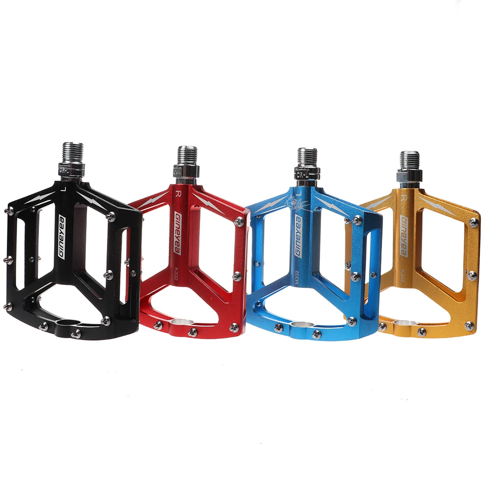 

Anodizing Colors Mountain Bike Pedal Lightweight Aluminium Alloy Seal Bearing Pedals BMX Road MTB Bicycle Bicycle Accessories