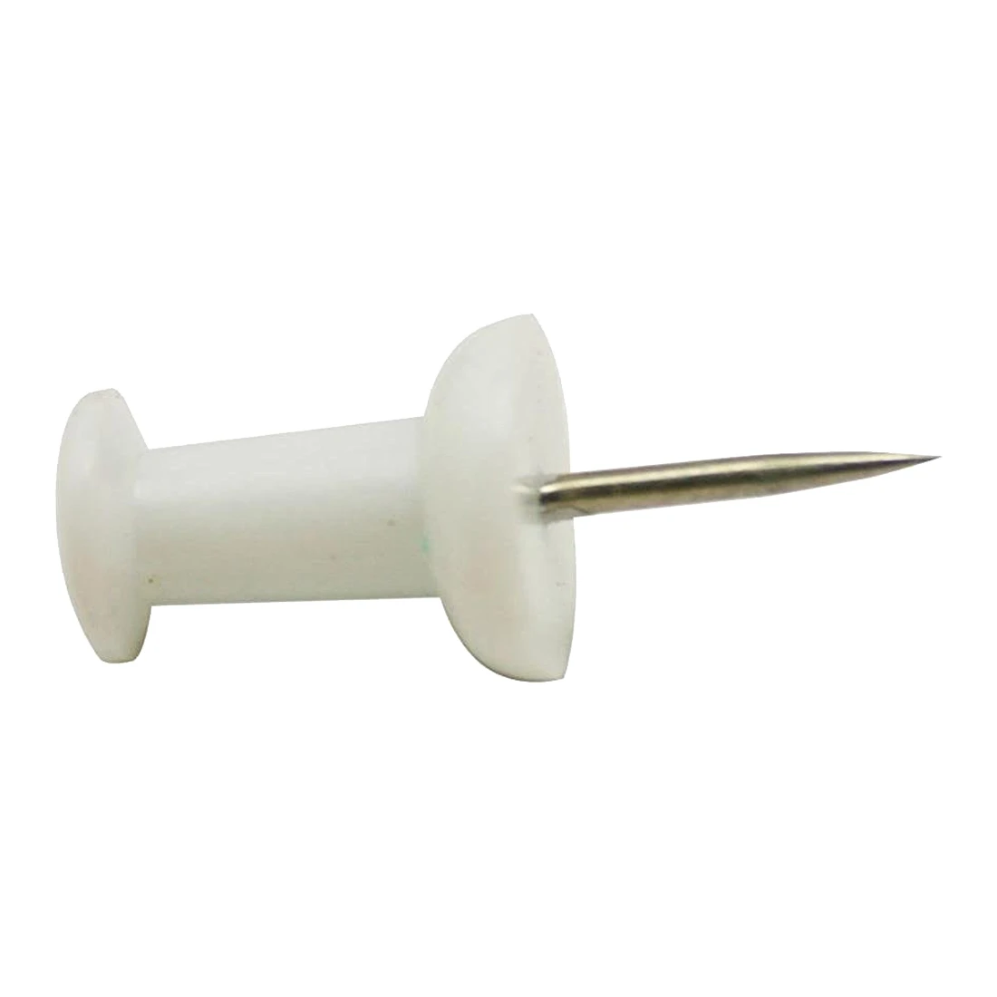 

Plastic Head Push Pins Color White Pack of 100