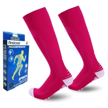 Findcool Women Knee High Running Socks with Quick Dry Breathable for Men Trainning& Exercise Cycling