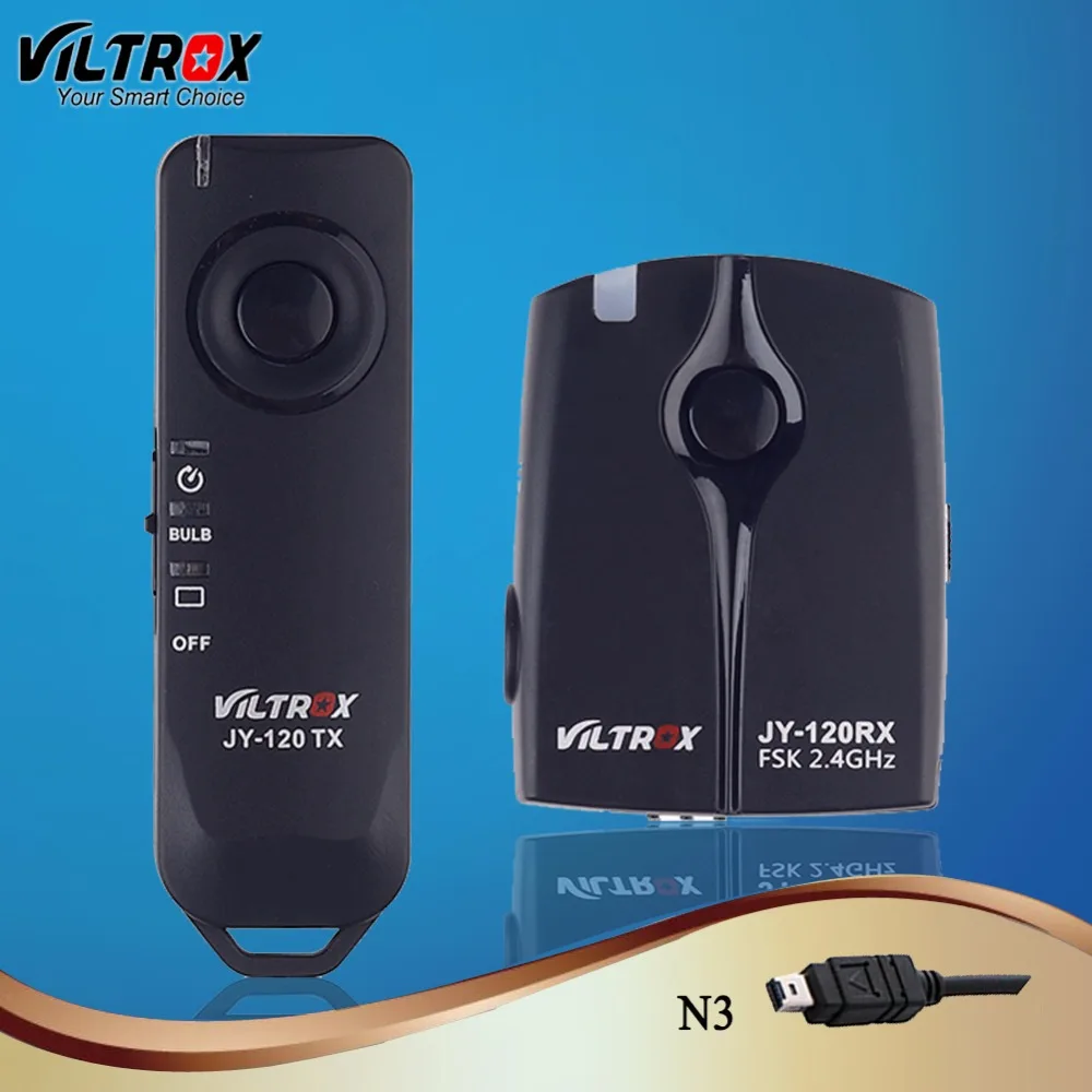 Viltrox Φ 2 4 GHZ JY120 N3 Release Remote Control for Nikon D90 D750 D5500 D5100 D3300 D7200 D610 DSLR|shutter release remote control|remote control