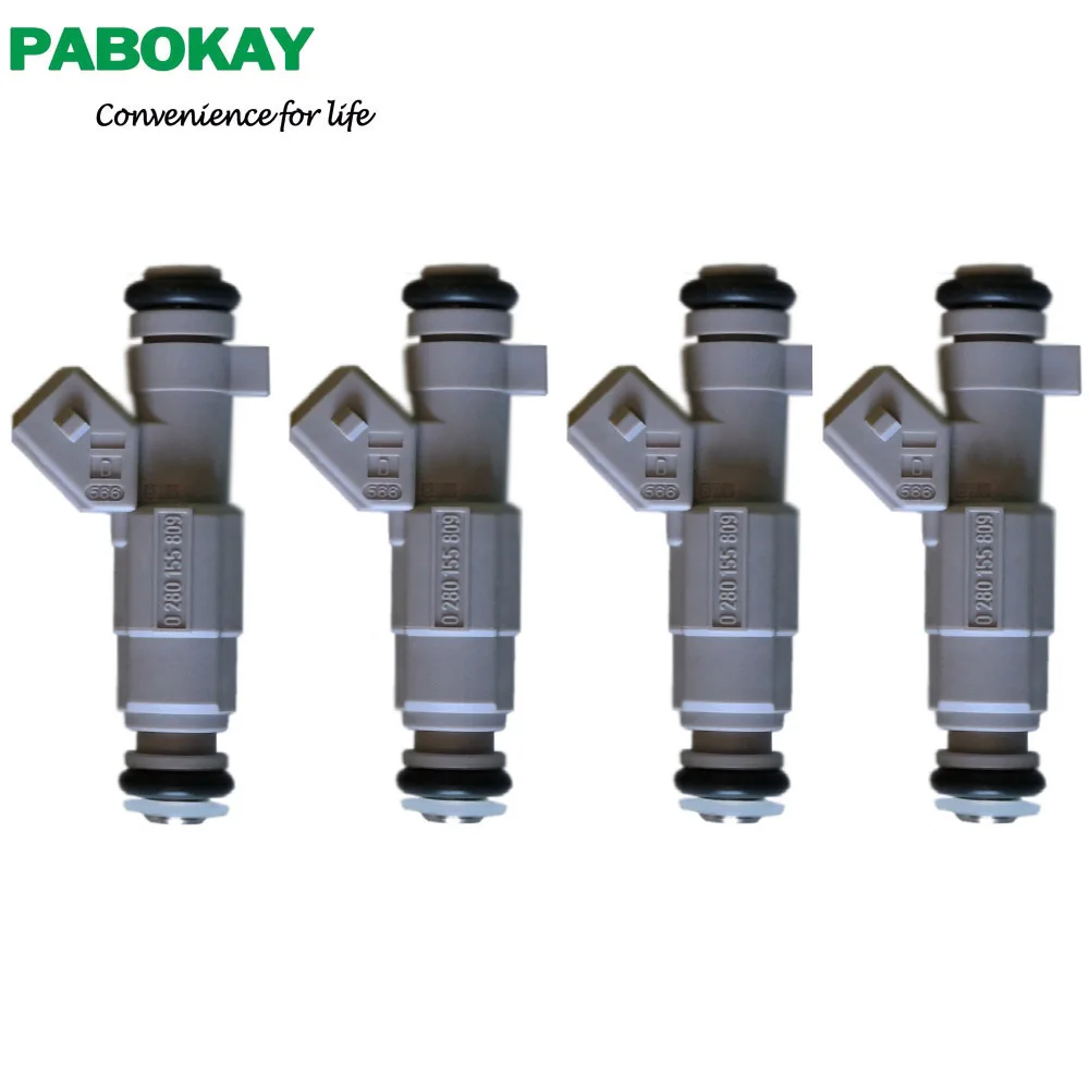 Топливный инжектор для CITROEN xtia PEUGEOT 306 406 4 шт. x 1995 2003 96283864 9628386480 0280155809 31035 FI1121|fuel
