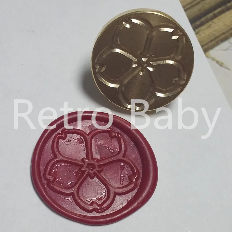Sakura Wax Seal Stamp/ cherry blossom sealing stamp-in ...