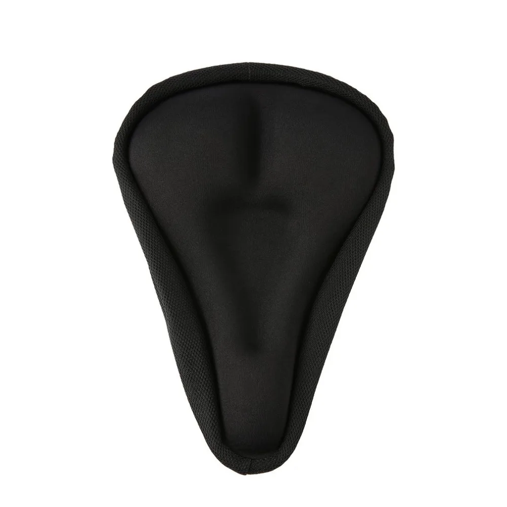 

Hot 3D Silicone and Gel Pad Soft Thick Bike Bicycle Saddle Covers Cycling Cycle Seat Cushion Universal Seat Cover Pad For Bike