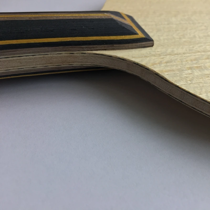 يموريا ZL الكربون تنس طاولة شفرة 5 الخشب الرقائقي الهجومية تنس طاولة مضرب مقبض طويل الأفقي قبضة بينغ بونغ الخفافيش فقط