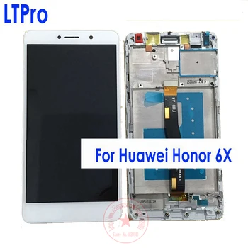 

LTPro Tested For Huawei Honor 6X BLN-L24 BLN-AL10 BLN-L21 BLN-L22 LCD display + Touch screen Digitizer Assembly With Frame