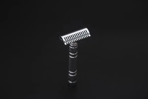 Yaqi Cor Cromo Serrilhado 3pcs Safety Razor