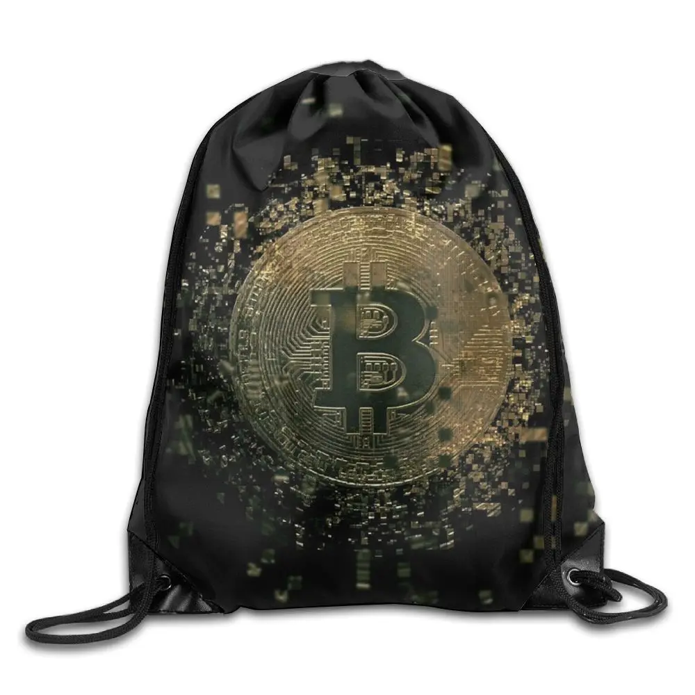 Samcustom Bitcoin 3D печати Плечи сумка рюкзак из ткани обувь для мужчин и женщин Порты