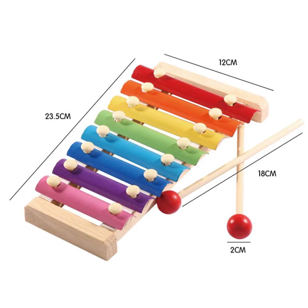 Музыкальный инструмент, игрушка с деревянной рамкой, ксилофон для детей, музыкальные забавные игрушки для детей, развивающие игрушки, подарки для мальчиков и девочек