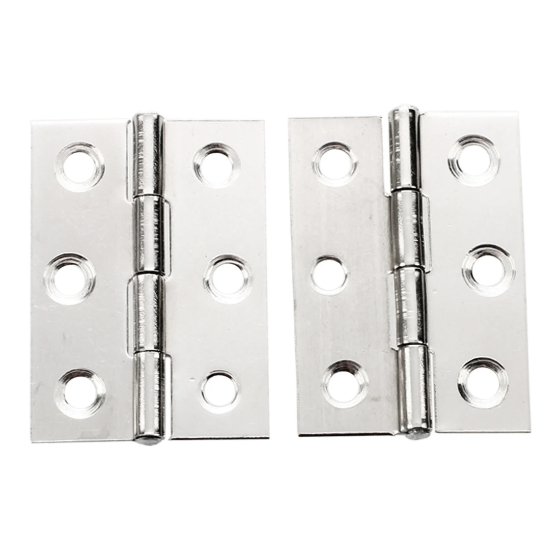 Goedkoop 2 stks Rvs 2 Inch 4.4x3.1 cm Kastdeur Scharnieren Hardware