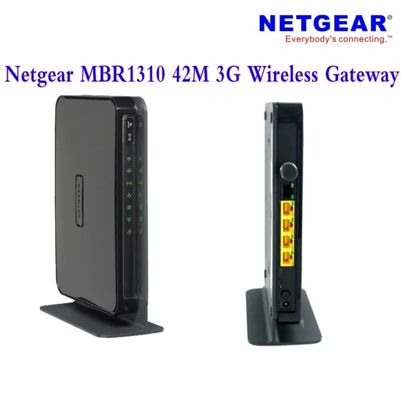 Новый оригинальный разблокирована DC-HSPA 42 Мбит/с NETGEAR mbr1310 3G электронных устройств и 3G Беспроводной шлюз