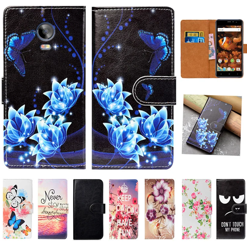 

For Vertex Impress Reef Case High Quality Pu Leather 5.0" Print Flip Wallet Case Back Cover Book Case Phone Bag Cases