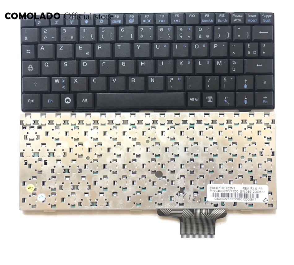 FR French keyboard for ASUS EEE PC EPC700 900 701 901 2G 4G 8G EPC 900HD BLACK Keyboard FR Layout -  (2)