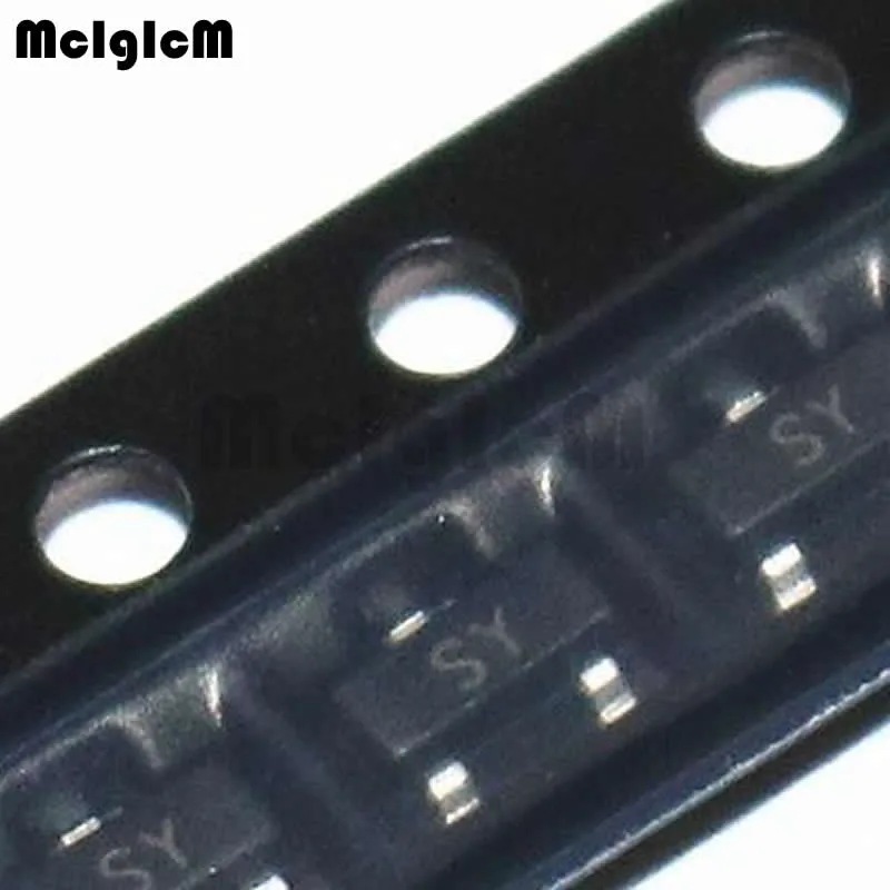 MCIGICM 100 шт 2SA1162 SOT-23 Транс PNP 50 в 0.15A S-MINI