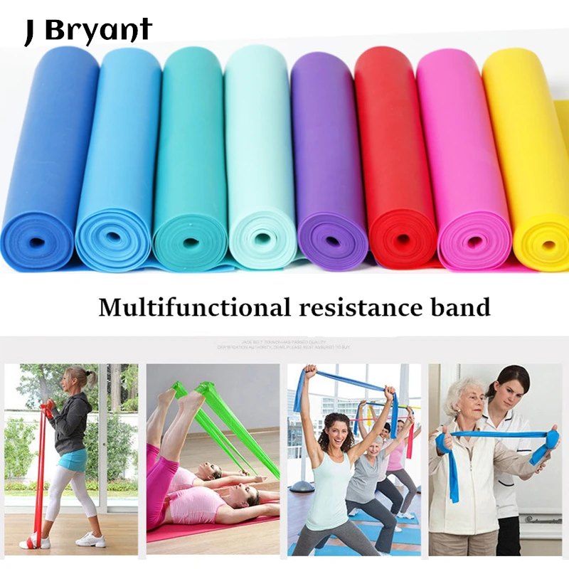 

Yoga Resistance Bands Yoga Pilates Stretch Bands TPE Strength Training High Elasticity Exercise Fitness Equipment for 1.2M