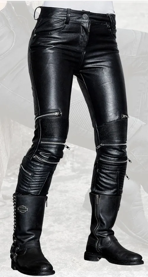 Модные обтягивающие кожаные штаны uglybros UBS021, женские мотоциклетные защитные штаны, локомотивные кожаные штаны для верховой езды, гоночные штаны
