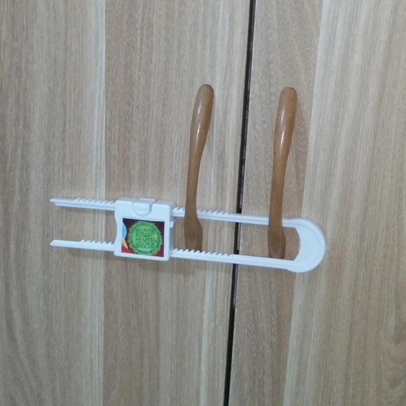 U Shaped Baby Proof Cupboard Kitchen Lock Childproof Cabinet Latch U Shaped Baby Proof Cupboard Kitchen Lock Childproof Cabinet Latch Kid Safety For S And Handles Home Double Handle Door In Locks Straps