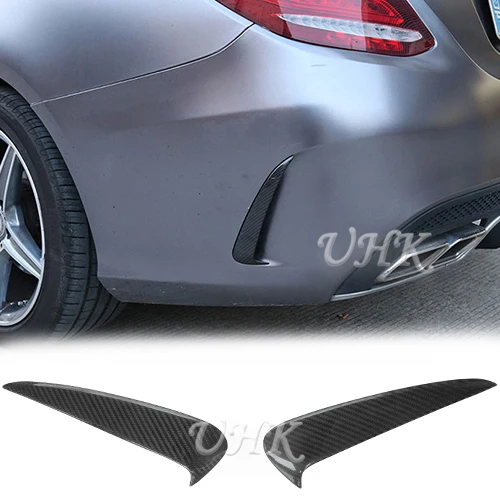 Rear Bumper Splitter Canard Air Vent Trim For BMW 4 Series G22 G23 M-Sport 21-22