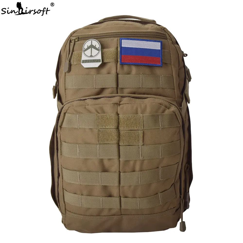 Mochila táctica SINAIRSOFT 30L 14 pulgadas Laptop 1000D Oxford tela Molle mochila deporte al aire libre Camping senderismo bolsas de pesca - 3
